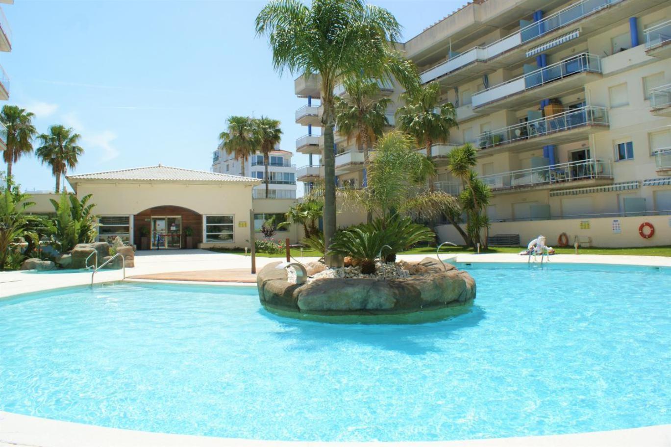 Bonito Piso En Roses Con Piscina Y Parking Av-66 Lejlighed Eksteriør billede